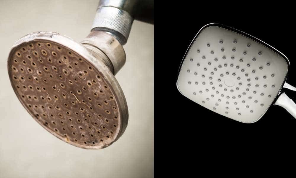 How to clean shower head