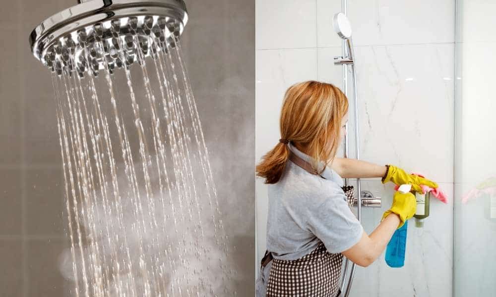The best way to clean a fiberglass shower