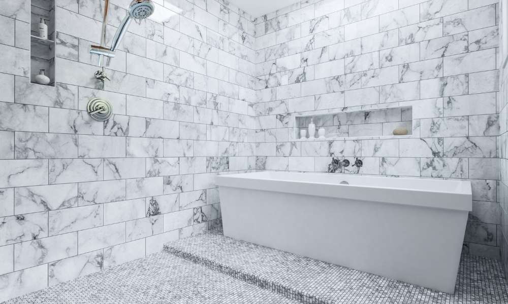 The best way to keep a marble shower clean