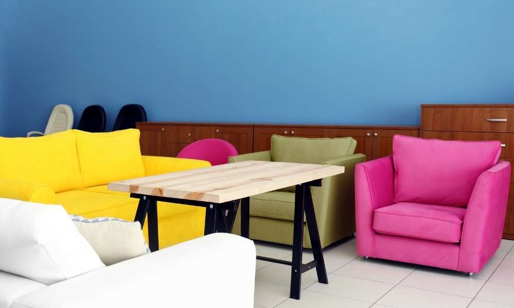 Use Light-Colored Furniture