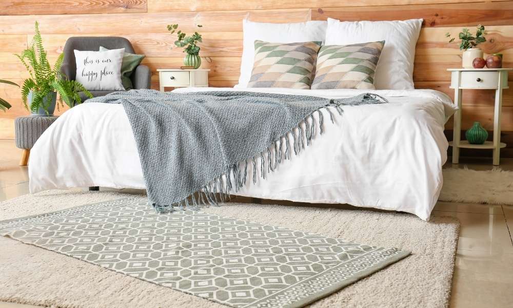 Ways to Style the Rug Under the Bed