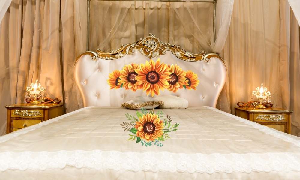 Add a Touch of Sunflower to Your Bed