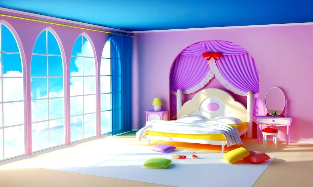 Choose a Theme For the Bedroom, Such as a Flower or a Princess