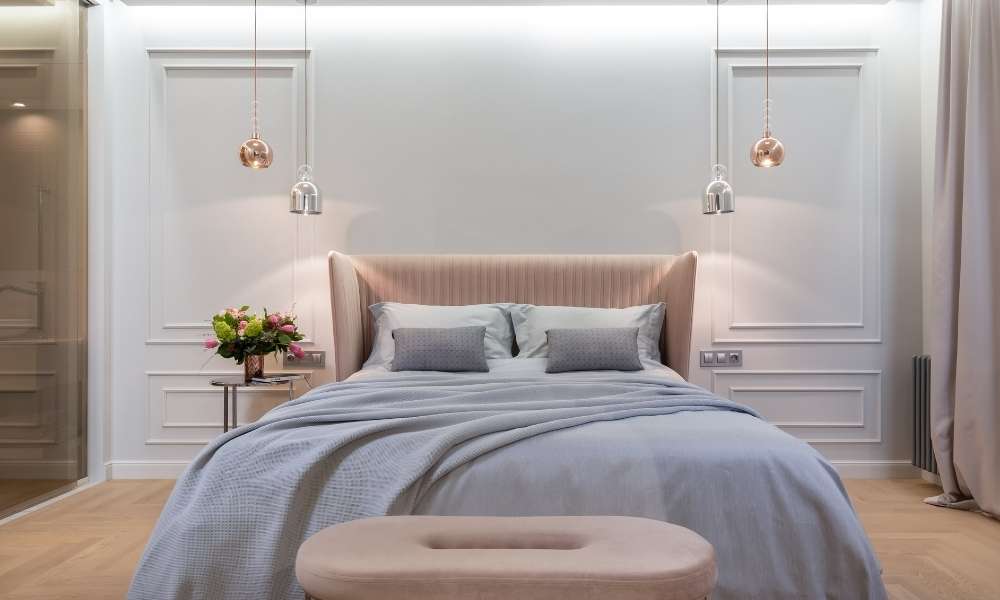 Choose comfortable and stylish bedding for the Prep bedroom