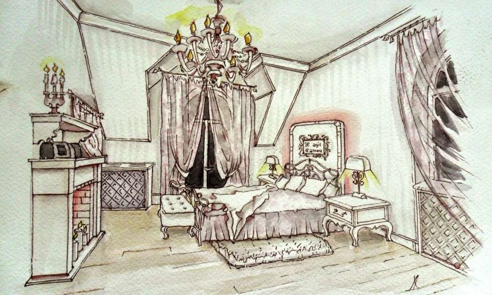 Cottage Bedroom Layout