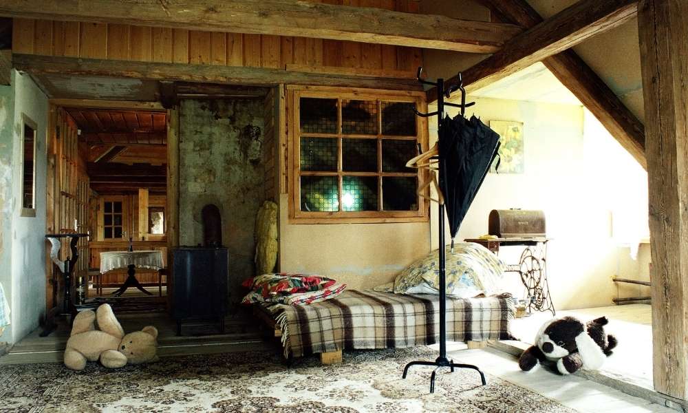 The Floor in Cottage Bedroom