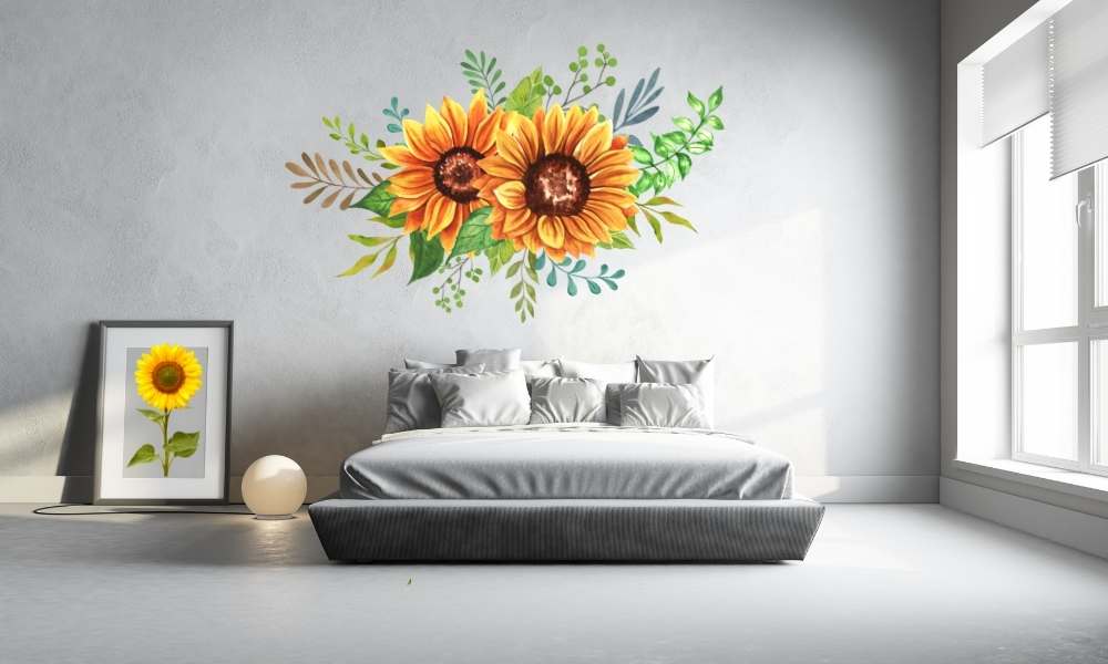 Use Sunflower Artwork at Home
