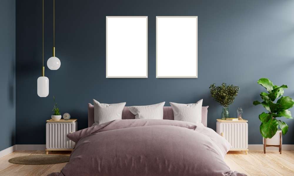 Use wall lights in the bedroom