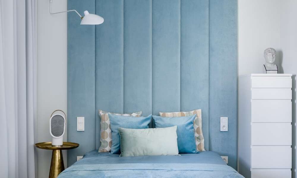 Why gray and blue bedrooms?