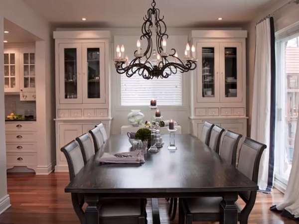 Add Pendant Lights to The Dining Room