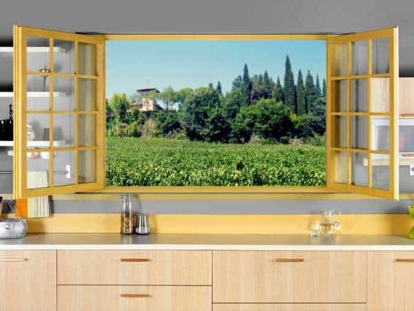 Decorate Kitchen Window Tips:
