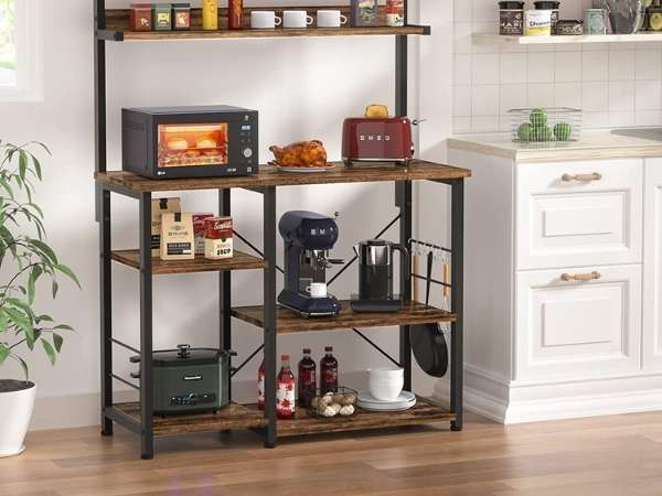 Decorate The Rack With The Coffee Maker