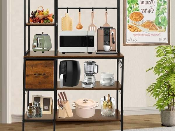 Decorate The Racks With Cooking Essentials