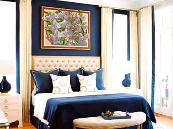 Gold And Blue Bedroom Cleaning Tips