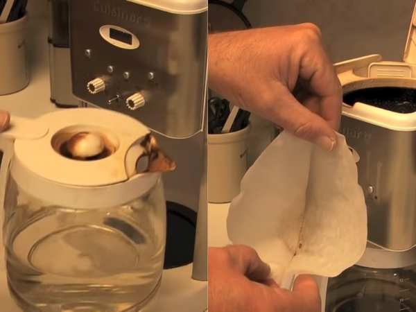Remove Dirt From Filter And Tissue