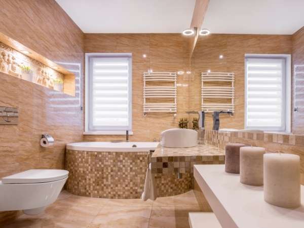 Tips For Keeping a Beige Bathroom Tidy