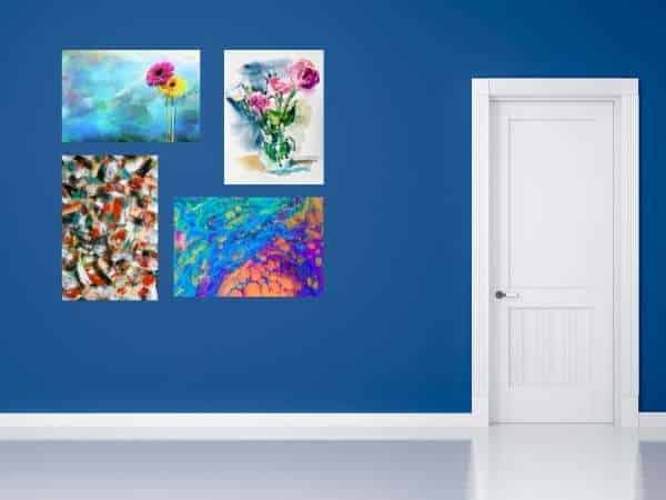 Use of Artwork in decorate door