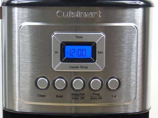 What is The Clock on The Cuisinart Coffee Maker?