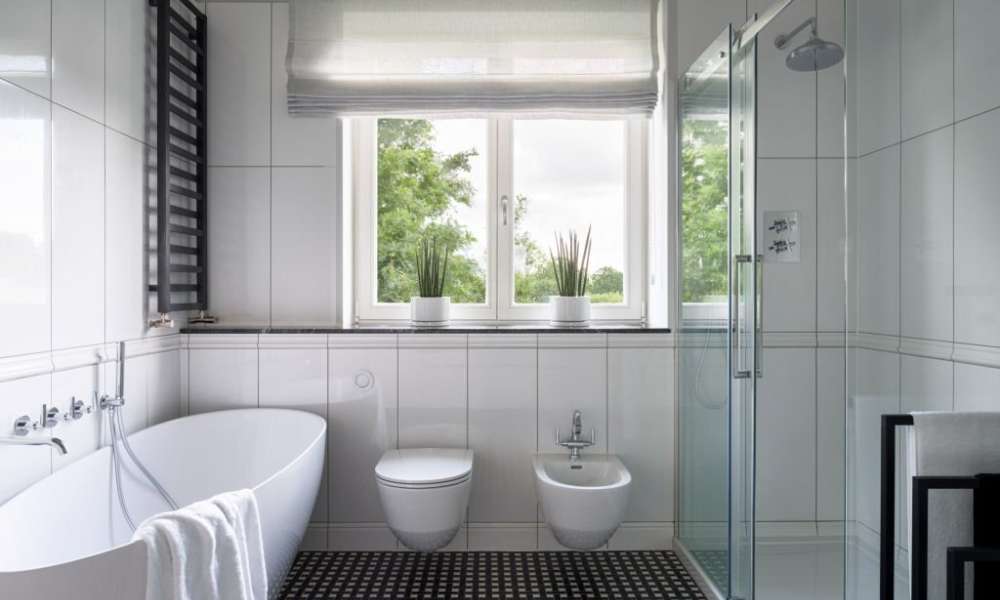 Small Bathroom Window Curtain Ideas