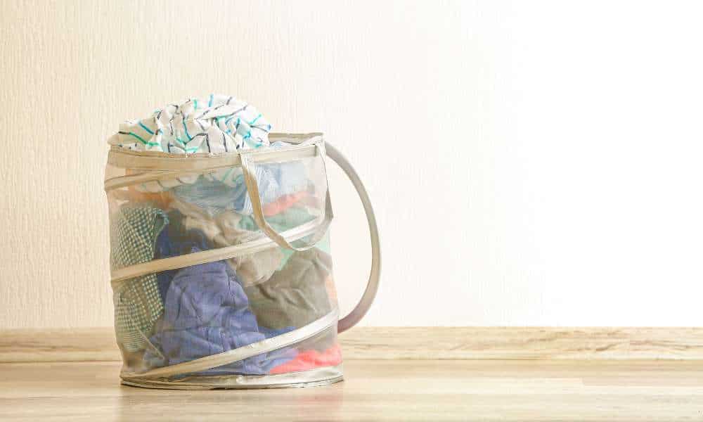 How to Clean Fabric Laundry Basket