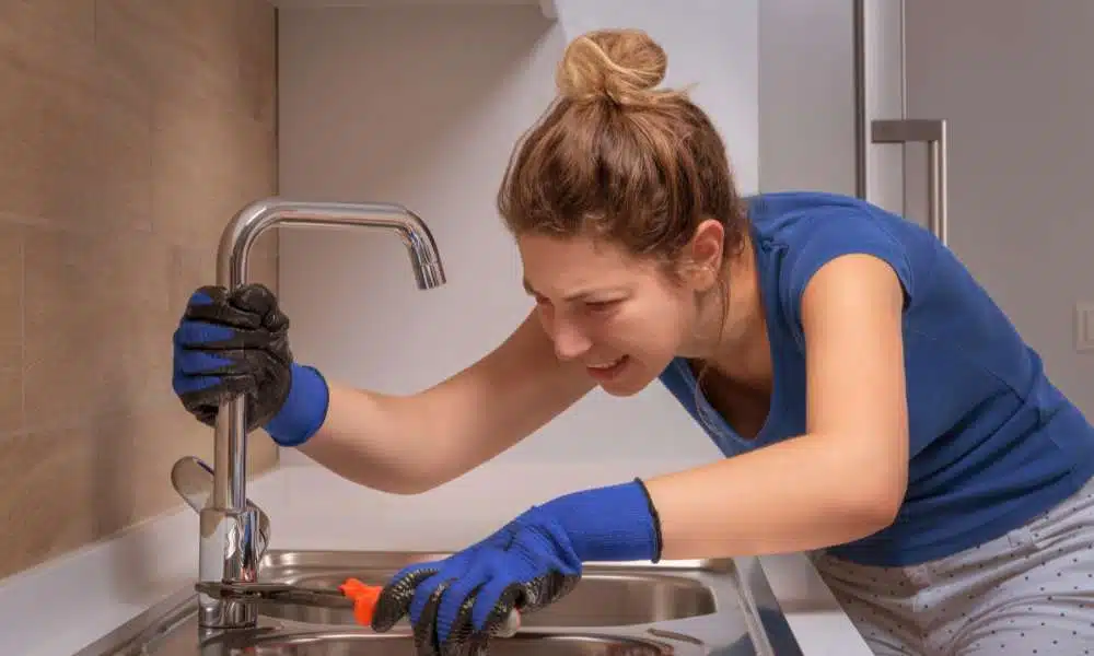 How to Tighten a Loose Single Handle Kitchen Faucet Base