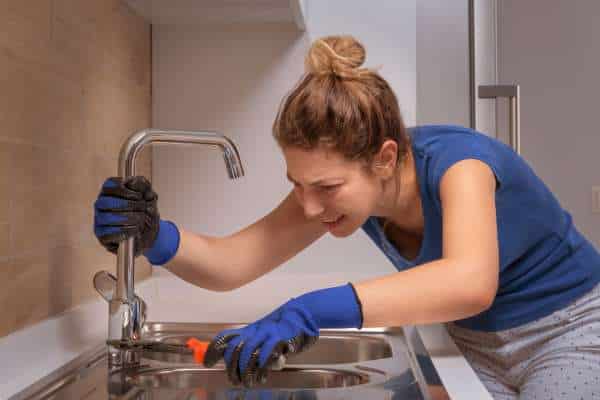 Tighten a Loose single Handle Kitchen Faucet Base