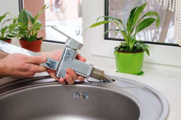 Removing the Old Faucet