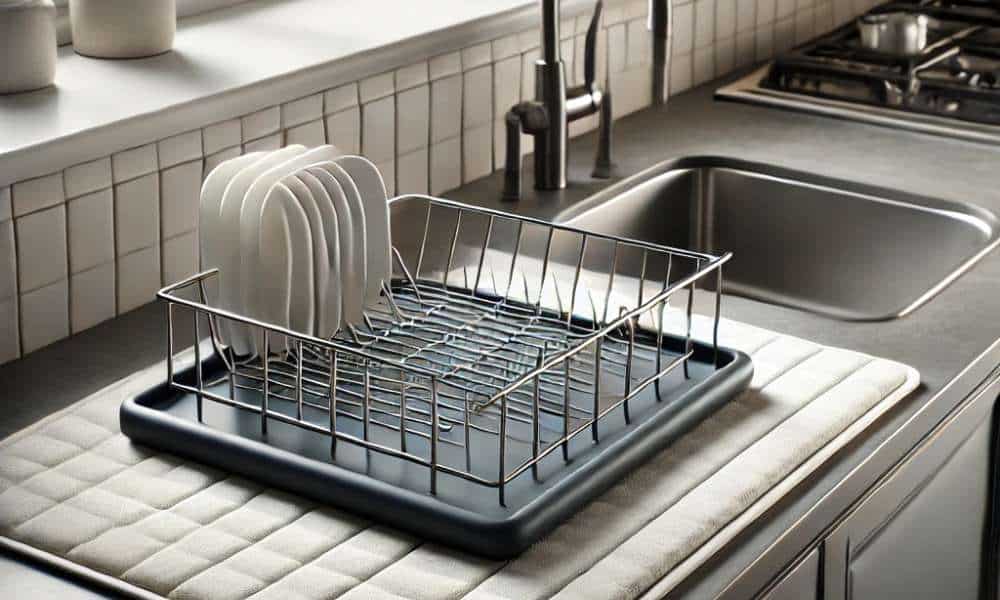 What To Put Under Dish Drying Rack